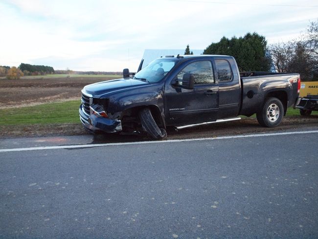 Motocycliste blessé grièvement