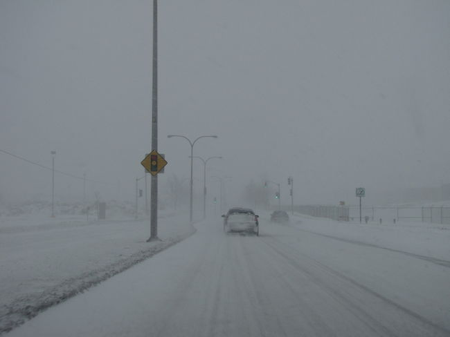 La tempête force des fermetures de routes