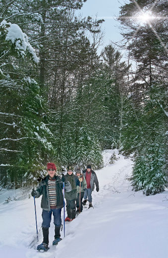45 km de sentiers à Saint-Côme