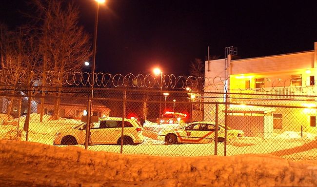 Dégât d’eau à la prison