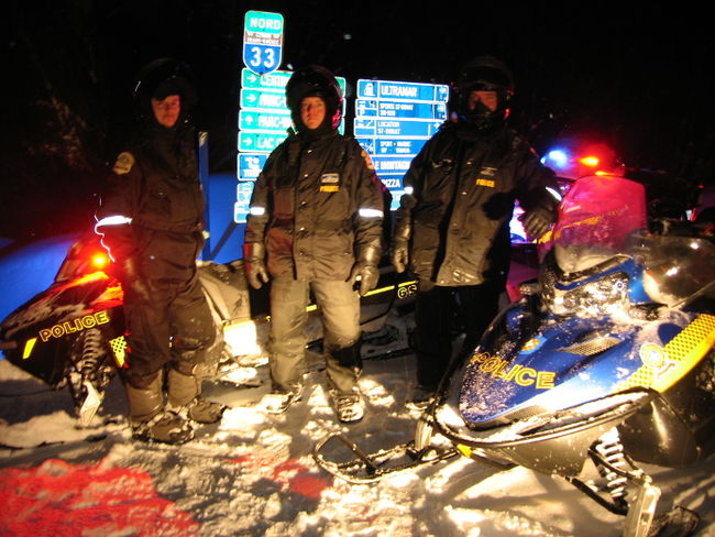 Opération nocturne de la SQ