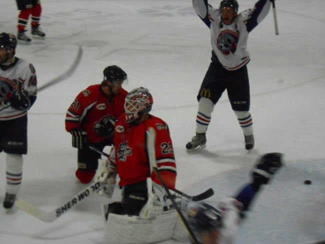 Le Blizzard s’écroule en fin de match