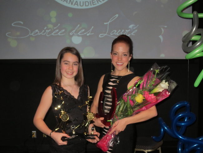 Deux patineuses des Étoiles d’Argent de Joliette reçoivent des honneurs régionaux