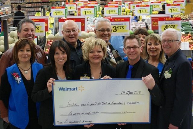 20 000 $ remis par le Wal-Mart de Joliette
