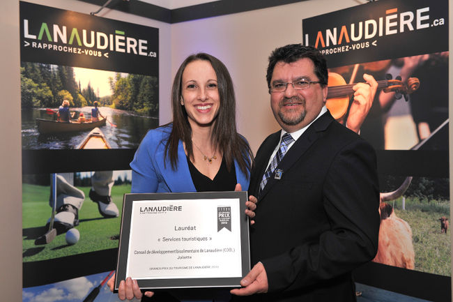 LE CDBL,LAURÉAT RÉGIONAL AUX GRANDS PRIX DU TOURISME DE LANAUDIÈRE