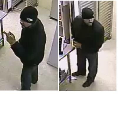 Suspect pour vol recherché
