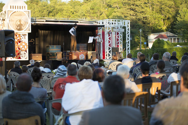 Roulotte de Paul Buissonneau à Ville Saint-Gabriel