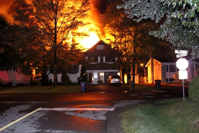 Un incendie détruit une résidence