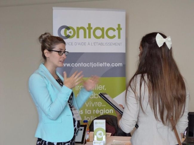 Contact au service des entreprises d'ici
