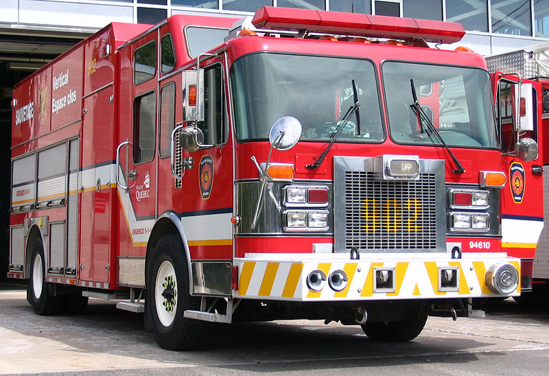 La grande évacuation pour la semaine de la prévention des incendies