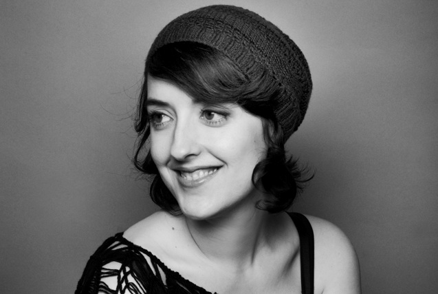 La chanteuse Marie-Pier Arthur à Joliette en avril 2015