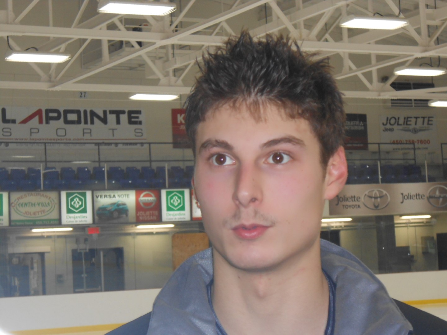 Zachary Fucale excité