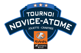 Résultats du tournoi novice-atome Kubota de Joliette-Crabtree