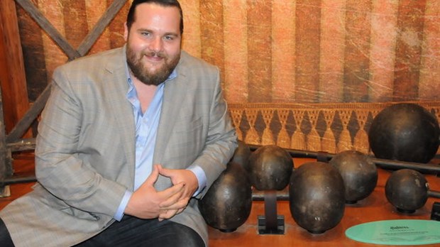 Louis Cyr rentre à la maison en juin et juillet 2014C