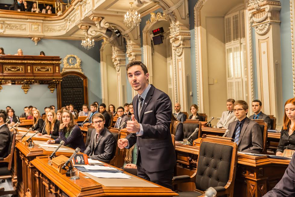 Des élèves du Cégep au forum étudiant