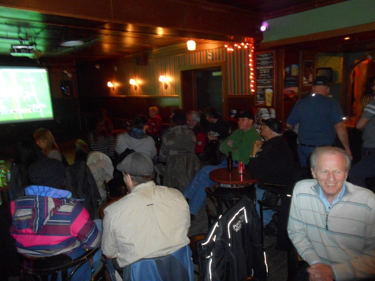 Soirée festive pour le Superbowl