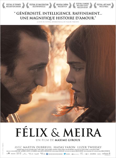 Le film Félix et Meira est présenté au Ciné-blabla du CRAPO    