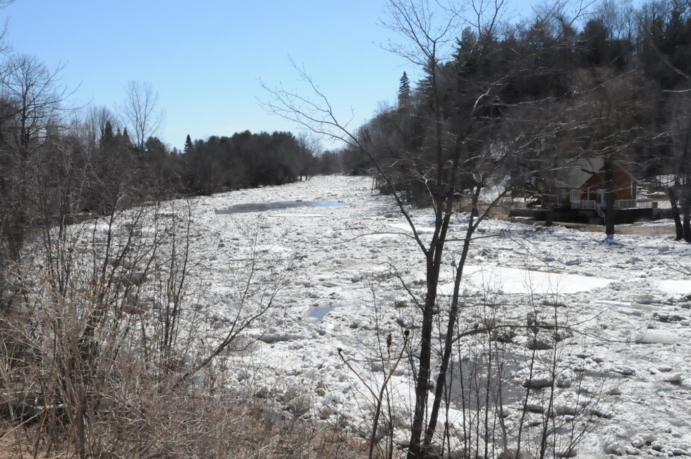 Dernière journée pour les risques d’embâcles dans Lanaudière