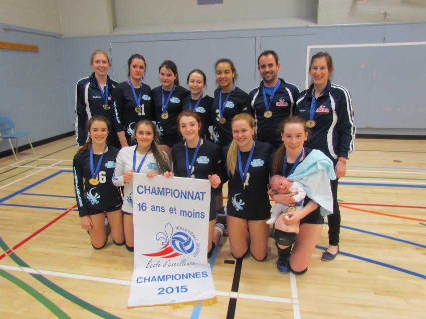 Les Libellules championnes provinciales