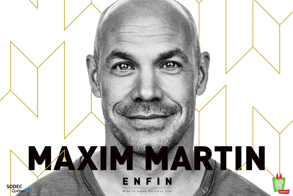 Maxim Martin présente Enfin! à Joliette