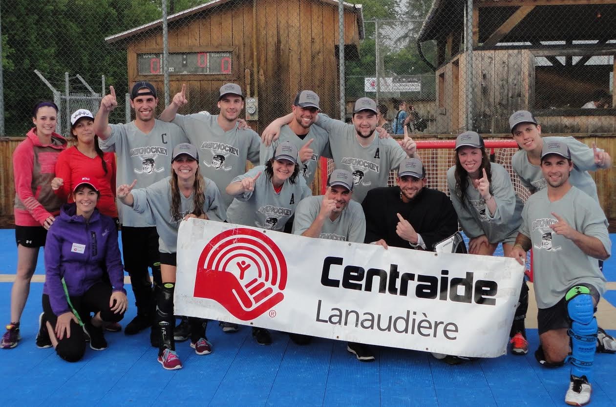 Succès de la 5e édition du Tournoi de hockey balle  Centraide-Vétoquinol