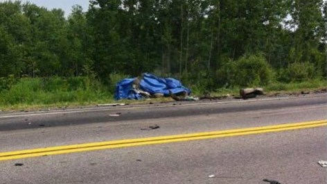 Un automobiliste perd la vie dans un violent face à face entre une voiture et un poids lourds sur la 158 