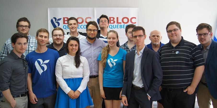 Gabriel Ste-Marie inaugure son local électoral avec une centaine de militants