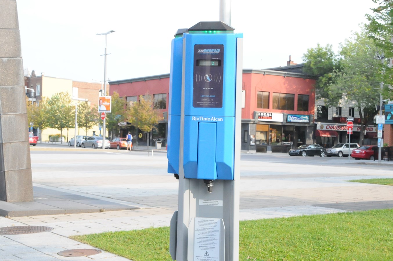 Les bornes de recharge sont de nouveau opérationnelles 