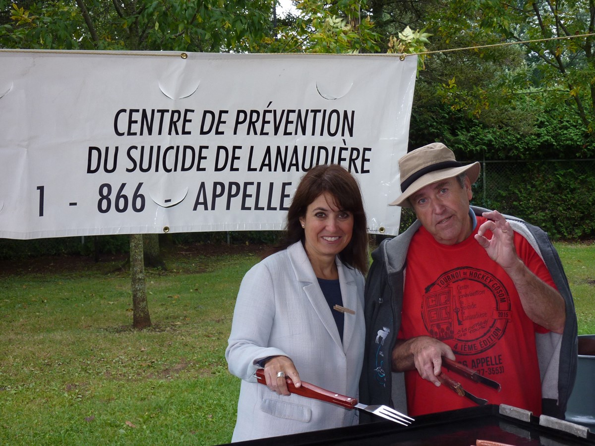 Succès pour l’activité familiale tenue par le Centre de prévention du suicide de Lanaudière