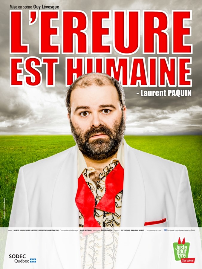 Laurent Paquin confirme que l’erreur est humaine