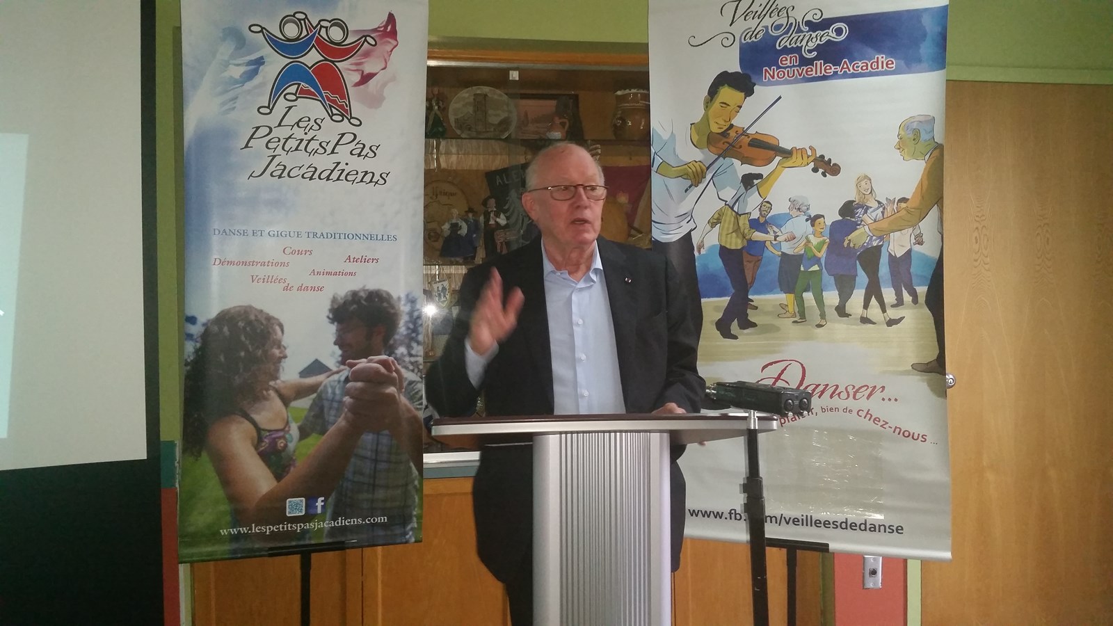 L'ex-premier ministre du Québec, Bernard Landry.