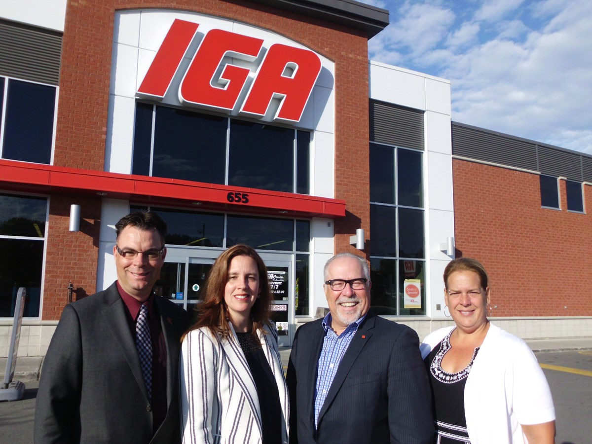 IGA Crevier fait un don de 25 000 $ à la Fondation du Cégep à Joliette