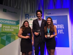 Une 2e position pour trois étudiants du Cégep régional de Lanaudière à Joliette au concours d’analyse de cas Place à la Relève