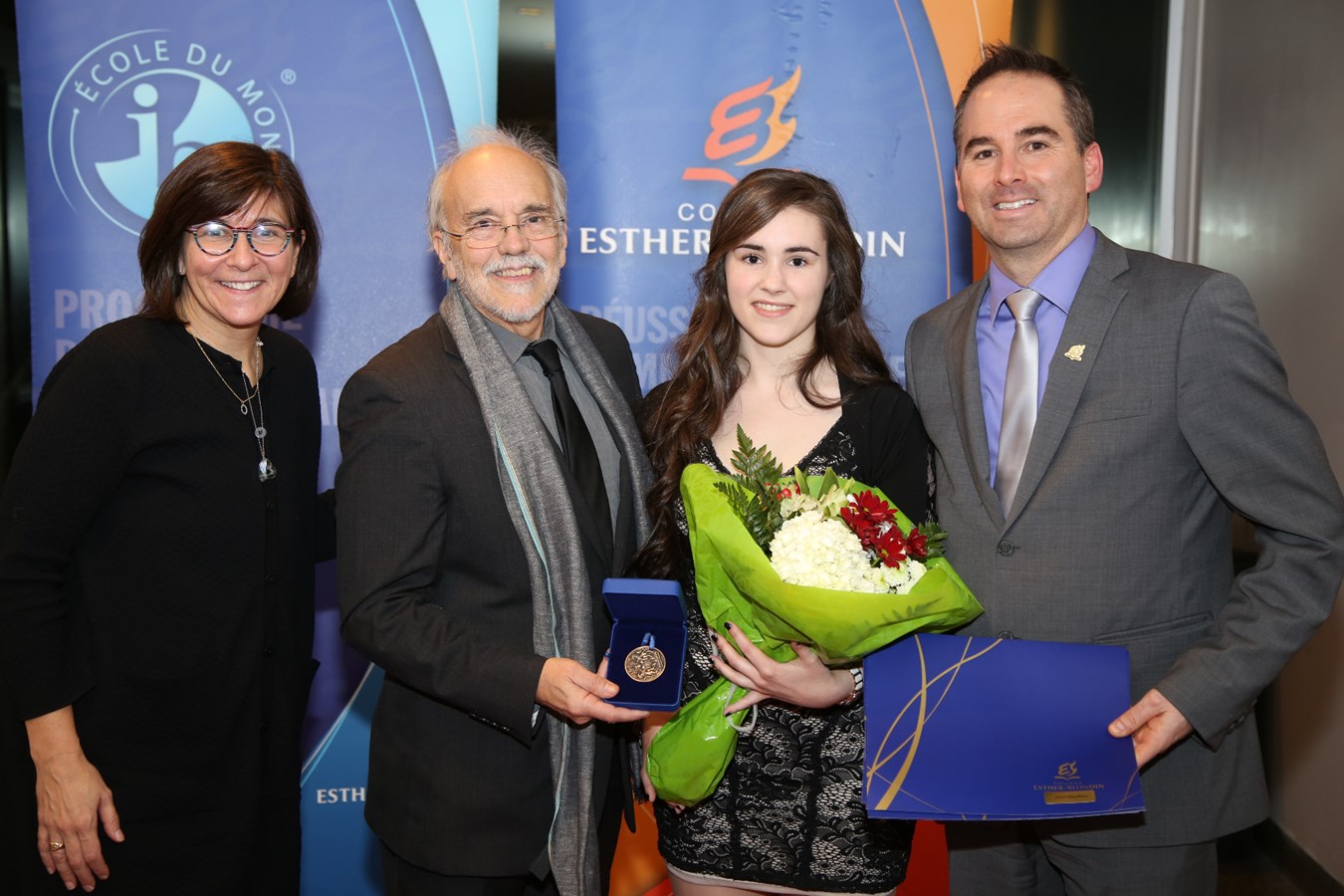 Le collège Esther-Blondin remet ses diplômes aux étudiants du PEI