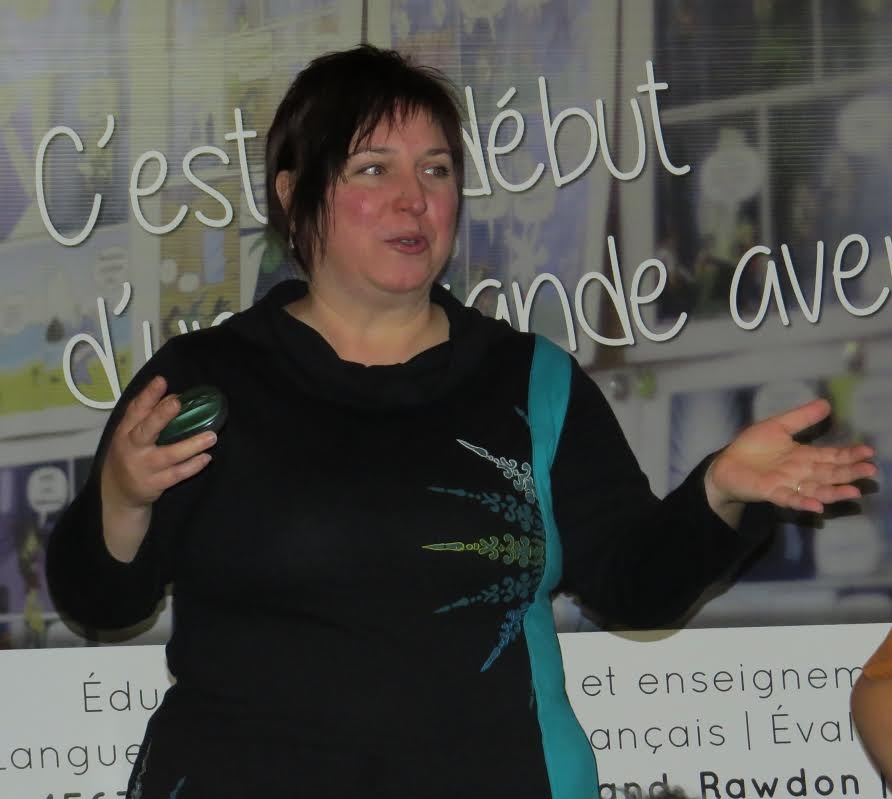 Anne-Marie Breault, directrice générale de l'école Marie-Anne