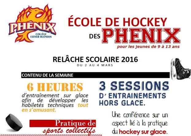 Encore des places disponibles à l'école des Phénix