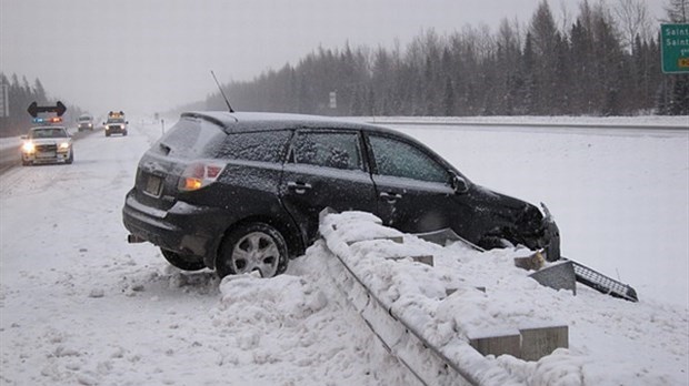 Plusieurs accidents sur les routes de Lanaudière