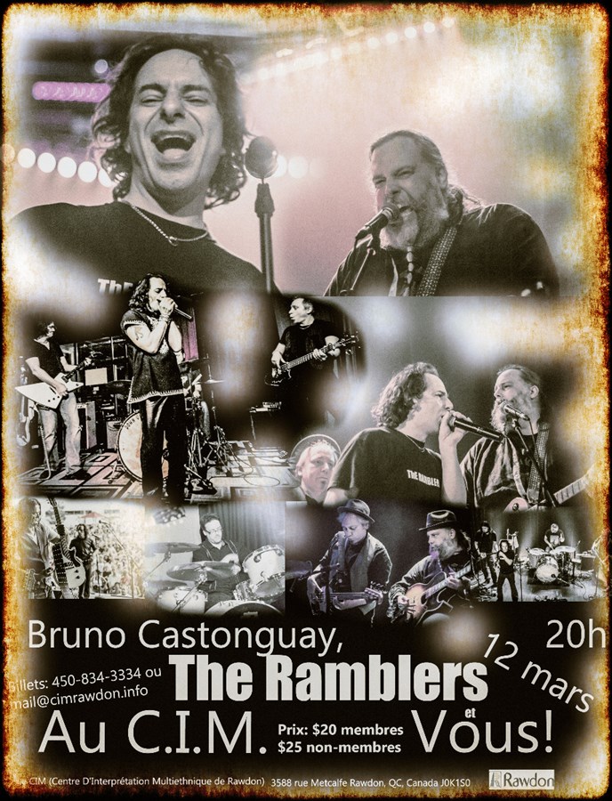 The Ramblers en spectacle au CIM de Rawdon
