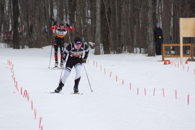 Défi au championnats canadien de ski de fond