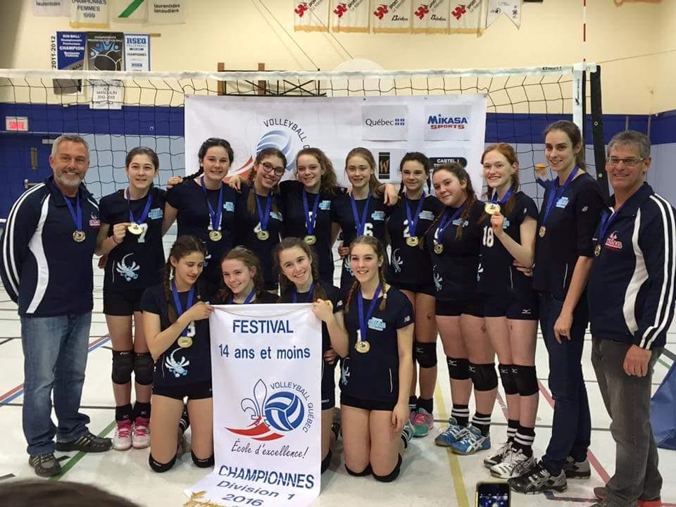 Les Libellules benjamines 2 championnes provincial