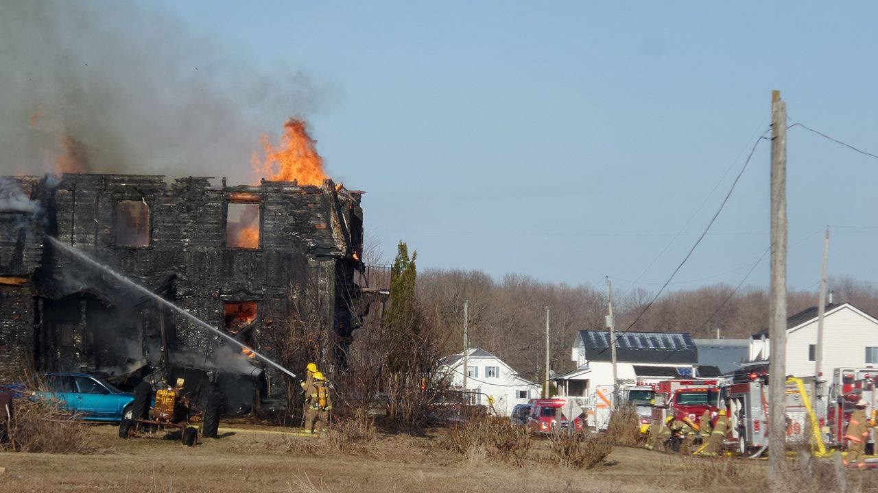 Une résidence de Saint-Thomas détruite par un incendie