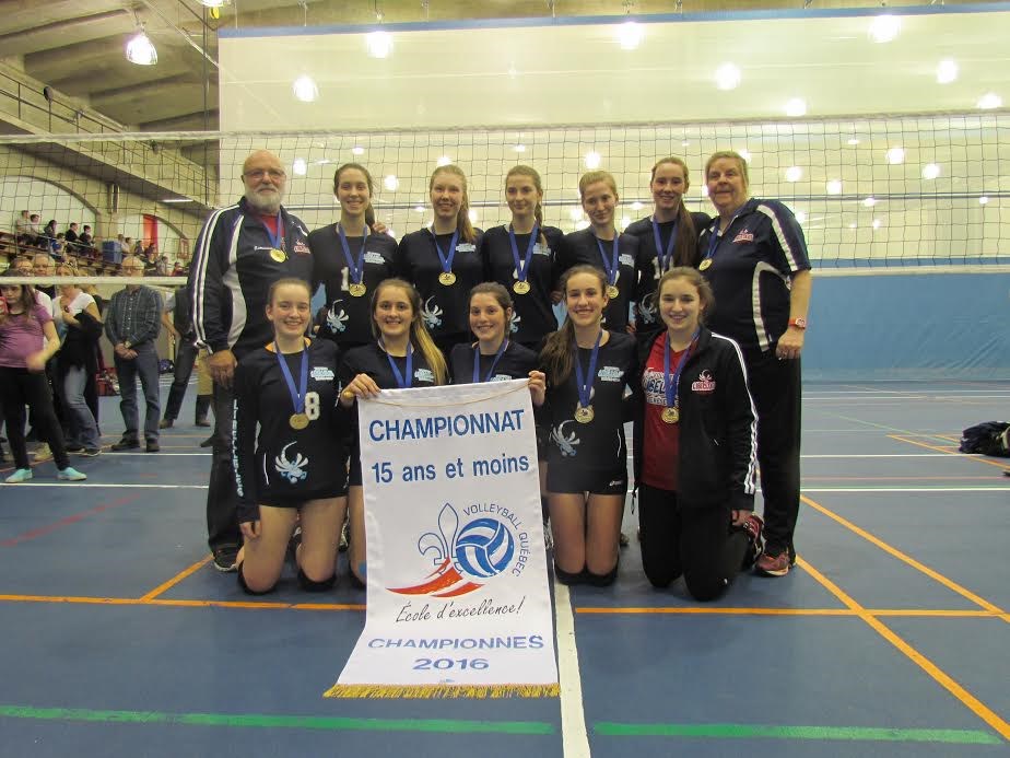 Un autre championnat provincial pour les Libellules cadettes