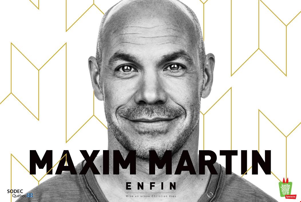 Maxim Martin enfin lui-même en spectacle à Joliette