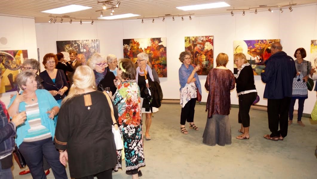 Succès de l'Exposition SOLO de Francine Labelle