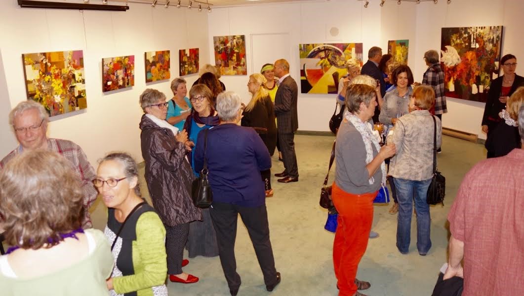 Succès de l'Exposition SOLO de Francine Labelle