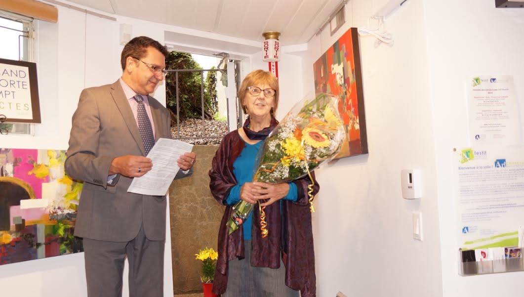 Succès de l'Exposition SOLO de Francine Labelle