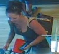 Une voleuse d'alcool recherchée