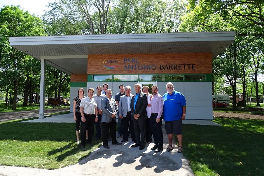 Un chalet bien accueilli au parc Antonio-Barrette