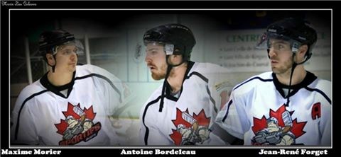 Un trio d'hommes forts de retour avec les Sportifs