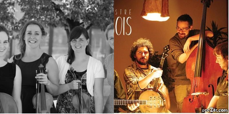 L'Orchestre Pic-bois et le QUATUOR TRAD au CRAPO